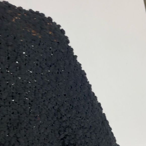 Bobeau Black Boucle Nubby Long Sleeve Mock Neck Sweater size 1X - Picture 5 of 13
